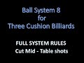 Ball System 8  Full System Rules Cut Mid Table shots