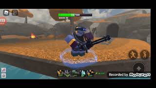 Roblox tds community minigunner skin showcase! use code  COMMUNITY20 for this skin