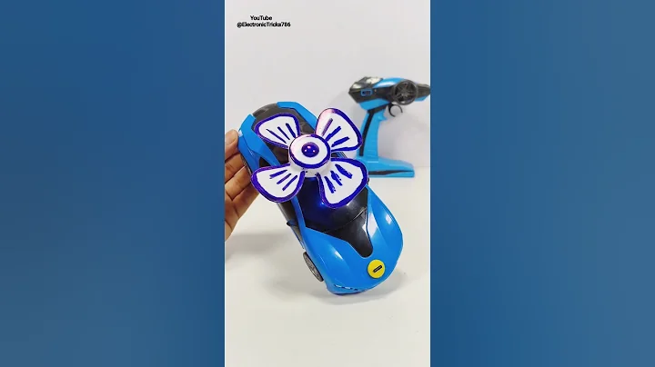 RC car powered by Remote control / remote control car repair / Remote car Upgrade / Fan car DC motor