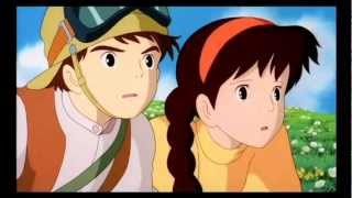 Laputa - Ending Song Remake HQ - Kimi Wo Nosete - Joe Hisaishi