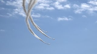 20160113 本日のブルーインパルス 基地上空訓練 #1-2