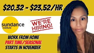 Dream Job Alert! Sundance Institute is Hiring NOW!