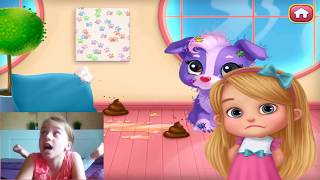 СМЕШНОЕ ВИДЕО ДЛЯ ДЕТЕЙ Новый игровой мультик ПАПИНА ПОМОЩНИЦА детская игра TabTale screenshot 1