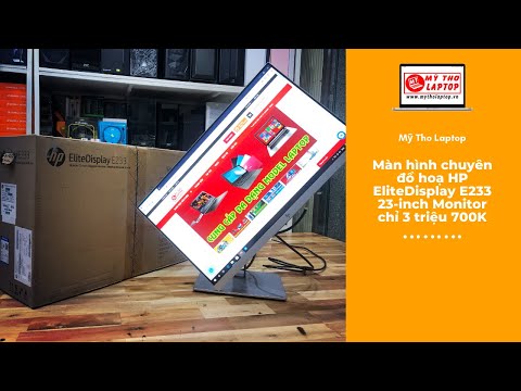 Video Màn hình chuyên đồ hoạ HP EliteDisplay E233 23-inch... - youtube
