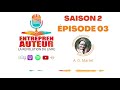 Saison 2 ep3  enqute sur les revenus des auteurs autodits