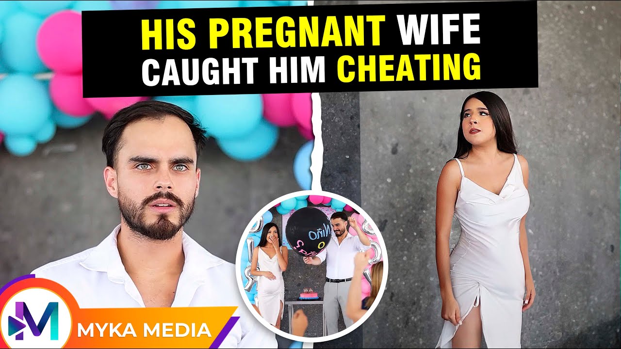 His pregnant wife caught him cheating - YouTube