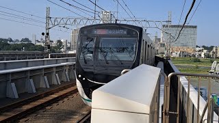 東急田園都市線2020系2121F急行中央林間行き二子新地駅通過(2023/5/18)