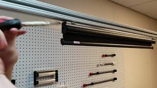 Mcd 1700 Series Manual Solo Shade - Internal Adjustment Instructions