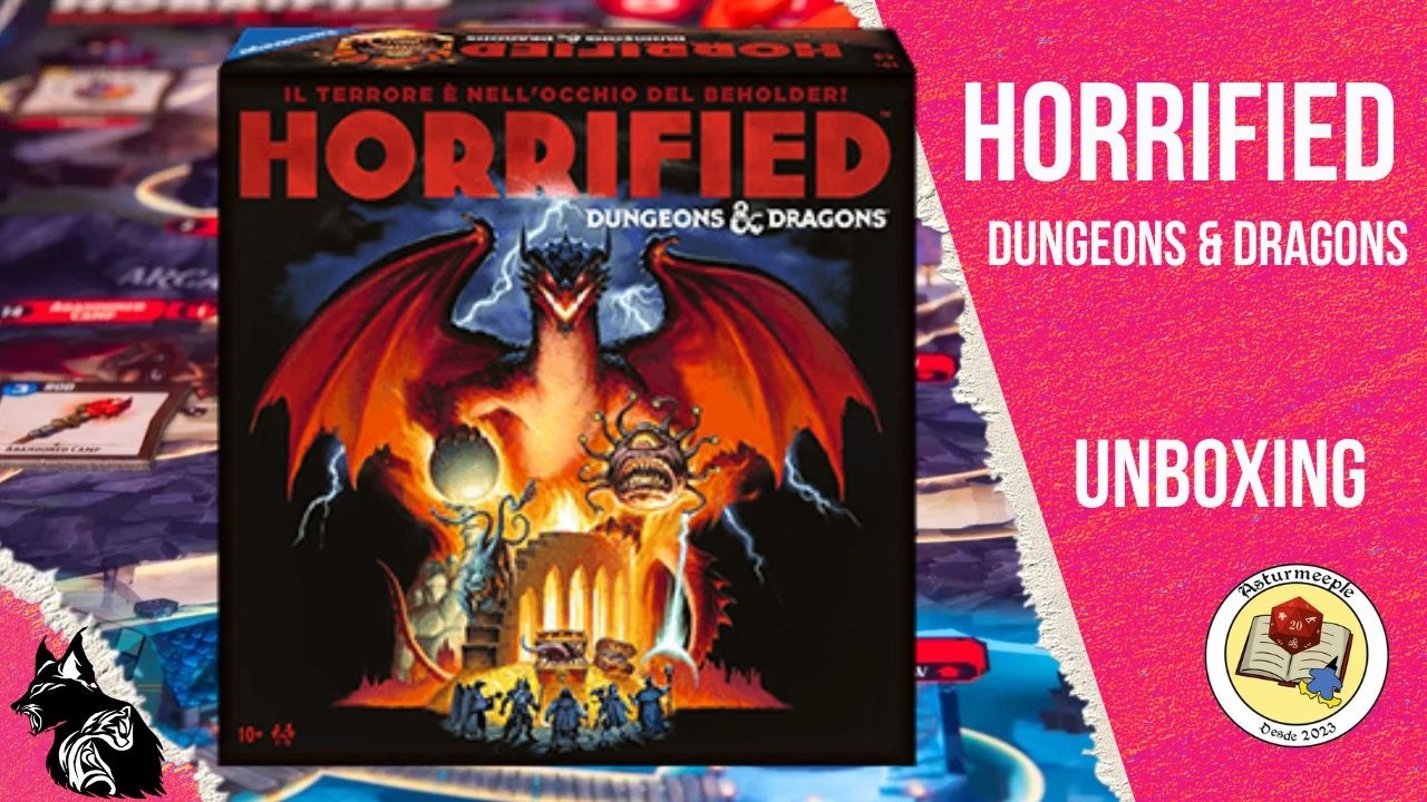 🐉 Horrified Dungeons & Dragons - Unboxing en español