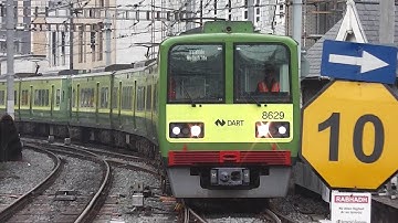 Irish Rail 8520 Class Dart Train number 8629 - Connolly Station, Dublin
