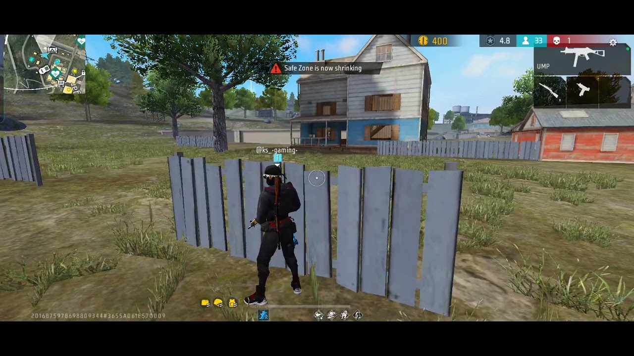 Free fire max BR Ranked match 12 killes by me 