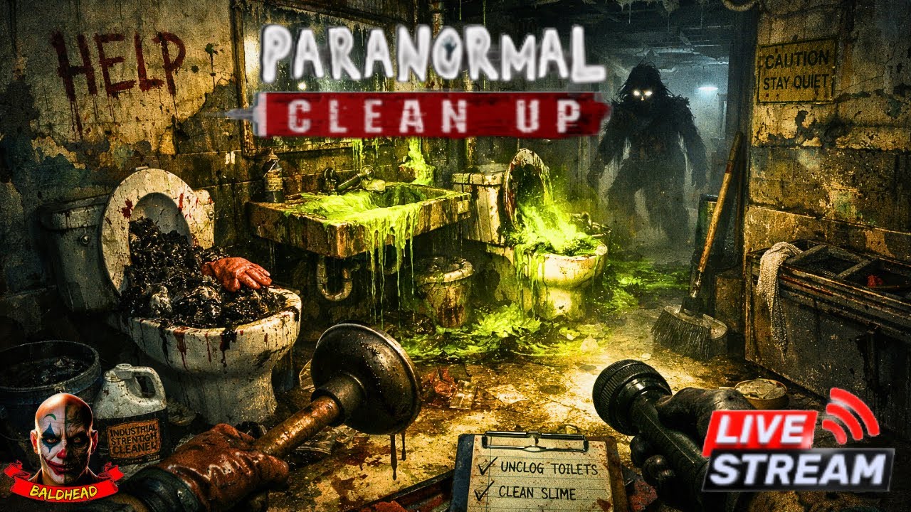 Baldhead’s Graveyard Shift: Toilets, Terror, and Ectoplasm! 
