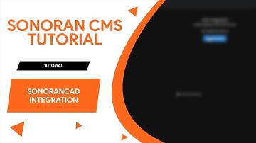 Sonoran CMS Tutorial 24: SonoranCAD integration
