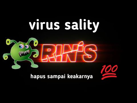 Video: Cara Membuang Virus Sality