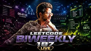 LeetCode Biweekly Contest 187 LIVE | Solve Every Problem Together