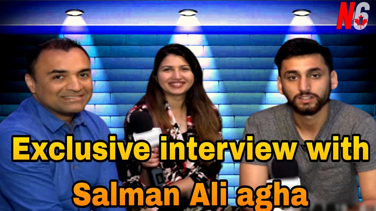 exclusive interview with Salman Ali agha with Dr adnan match point | N6 ...