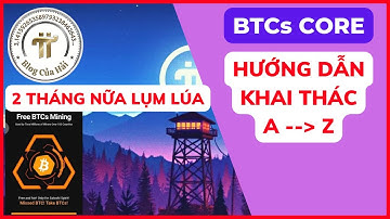 BTCs Core Mining l Hướng Dẫn Khai Thác Đồng Core Mining l Blog Của Hải