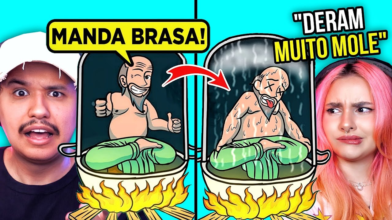 Foi de arrasta assim? pessoas que paçocaram de maneira estúpidas | React Fala Sério