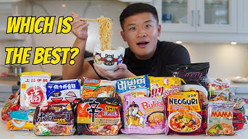 Testing The Best Instant Ramen 2025