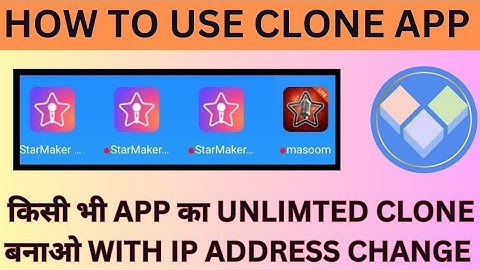 How To Use Clone App Full Tutorial 2023|how to create dual WhatsApp app|clone app creat full setting