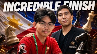 IM ARCA NG PINAS, NAPALABAN SA GM FRESH CHAMPION NG UZCHESS CUP! FIDE World Team Rapid 2026 #chess screenshot 4