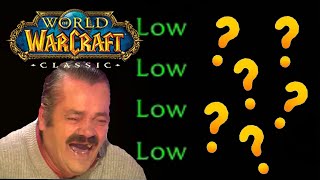Population of the Classic WOW Servers after TBC Classic Launch (MEME)