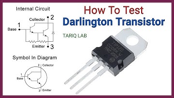 How To Test Darlington Transistor | TIP120 Testing