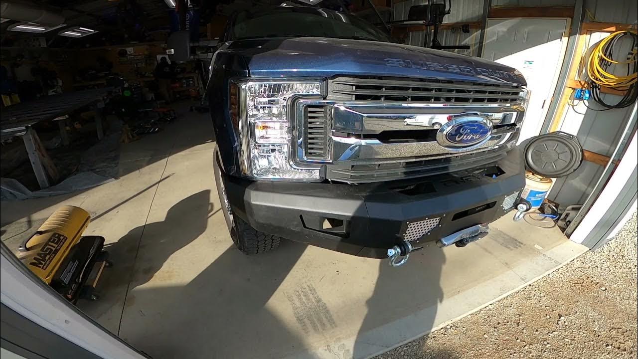 2019 f250 front and rear bumpers - YouTube
