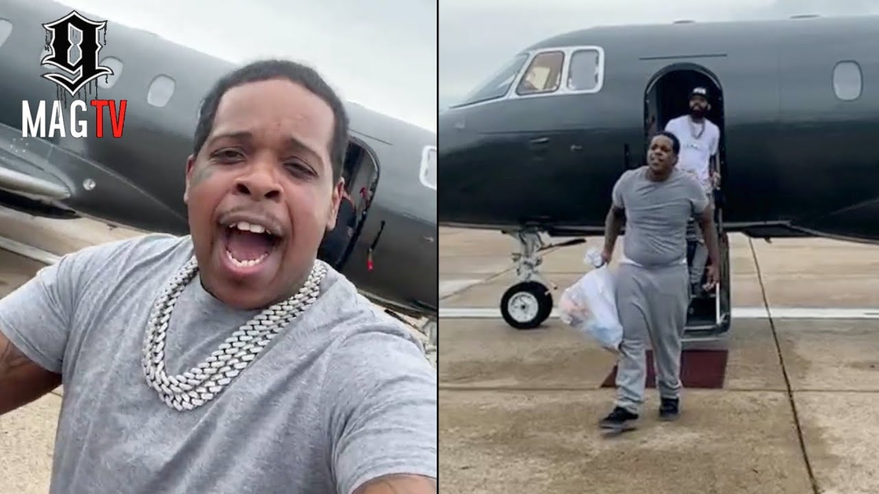 J Prince Jr. Picks Up Finesse2tymes In A Private Jet After His Release
