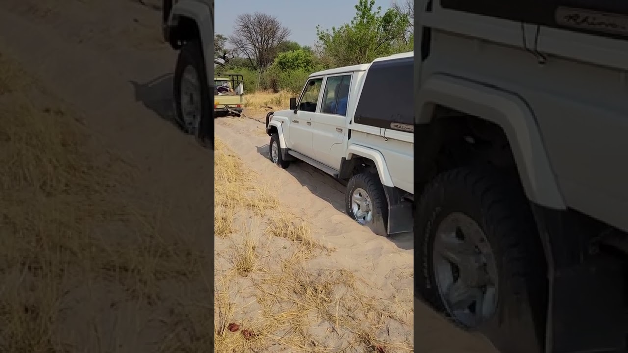 Toyota Land Cruiser Stuck 