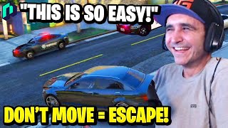 Summit1g Can't Be CAUGHT with 300 IQ Play in Cop Chase! | GTA 5 NoPixel RP