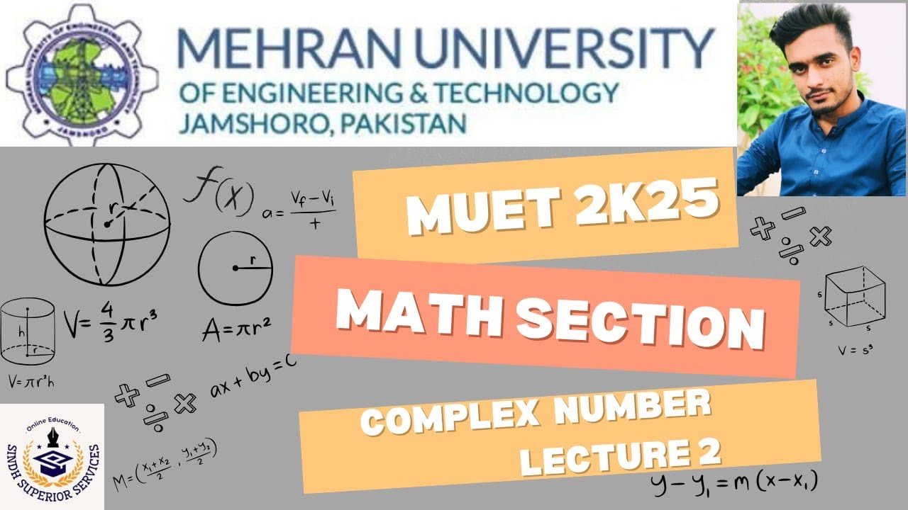 Complex Number/Operations/Properties/Conjugate/Modulus/MUET Entry Test ...