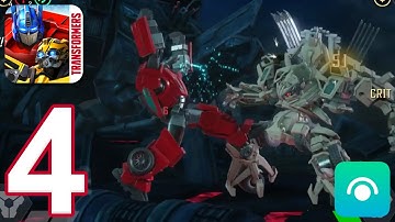TRANSFORMERS: Forged to Fight - Gameplay Walkthrough Part 4 - Act 1 (iOS, Android)