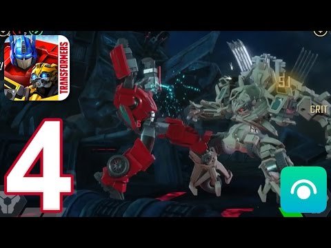 TRANSFORMERS: Forged to Fight - Gameplay Walkthrough Part 4 - Act 1 (iOS, Android)