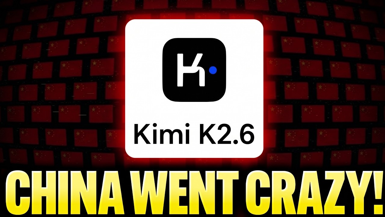 Kimi K2.6: China's New AI DESTROYS Claude?