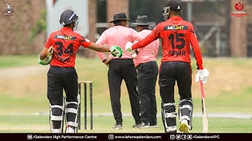 Match highlights 👌 Lahore Qalandars (PDP) vs Punjab University at QHPC