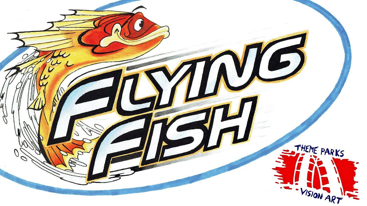 Drawing Flying Fish Thorpe Park Logo YouTube drawing-flying-fish-thorpe-park-logo-youtube