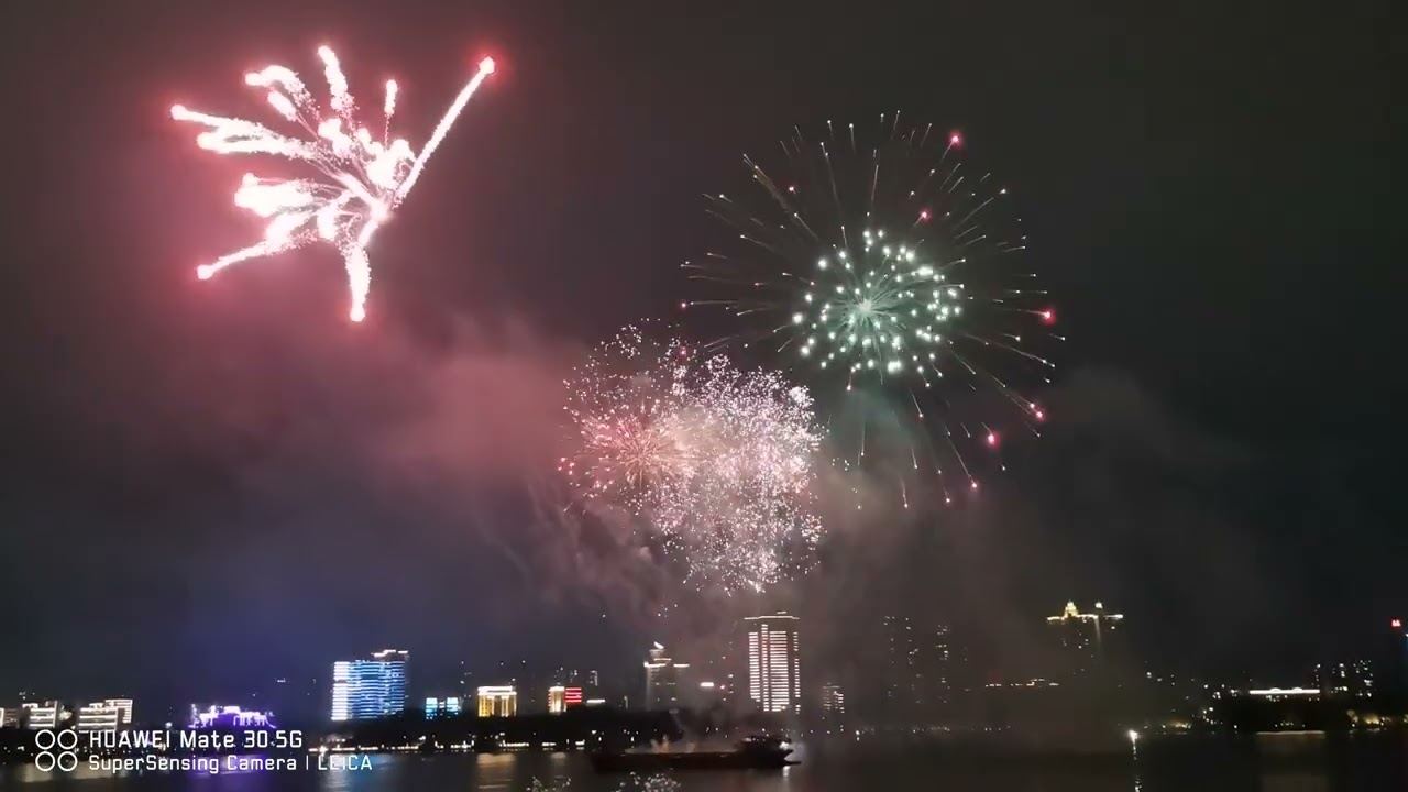 2006年大年初一清远烟花汇演