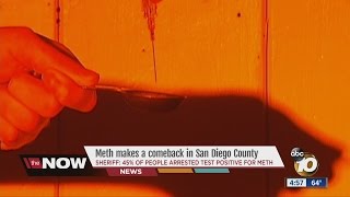 Meth makes comeback in San Diego County