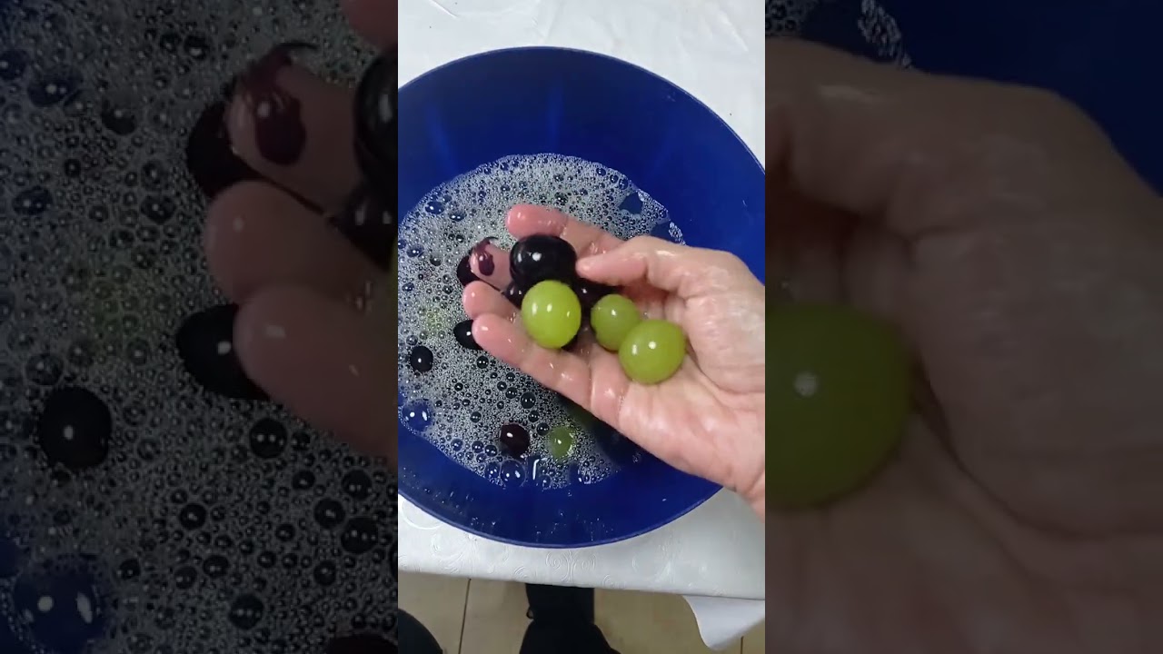 Cleaning Grapes on Shabbat...