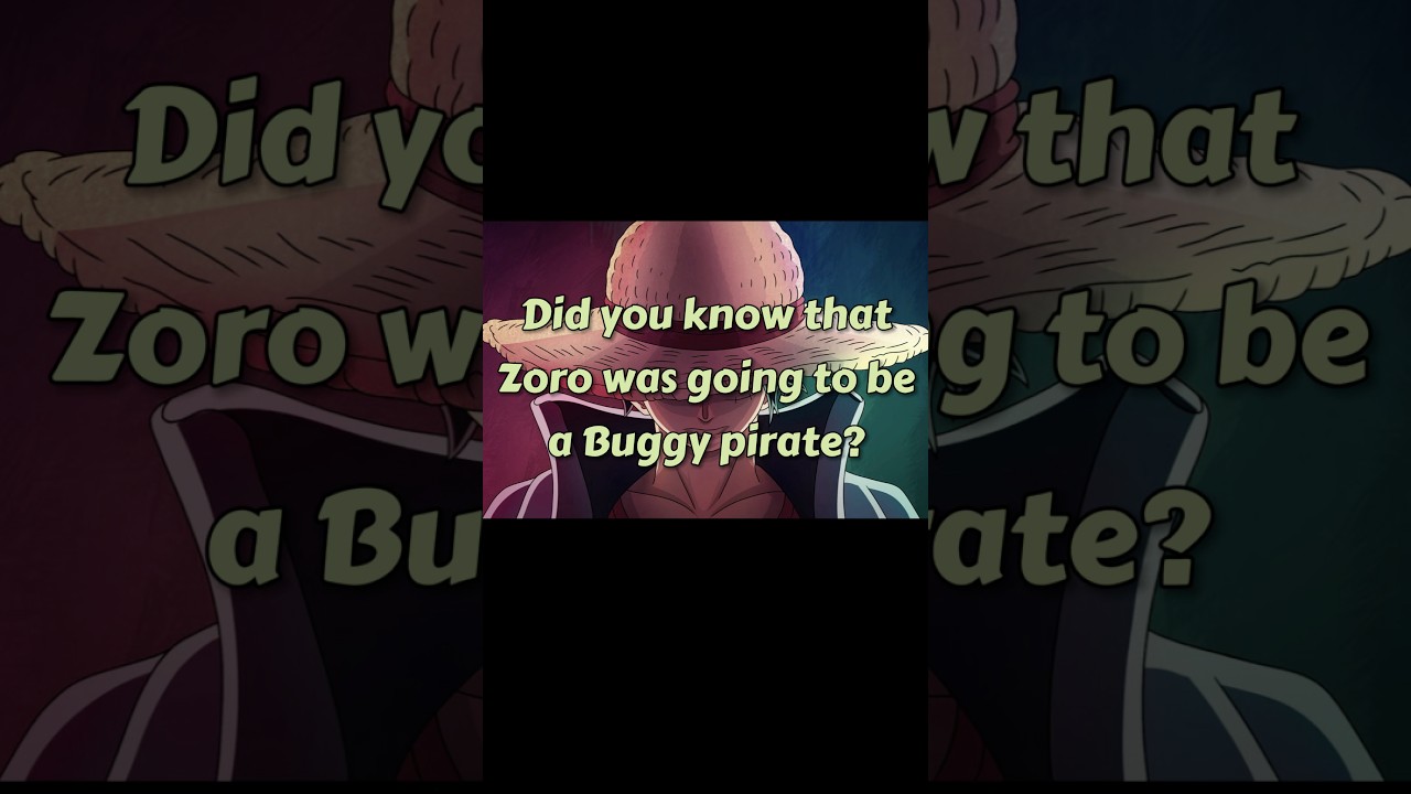 ZORO WAS A BUGGY PIRATE?! | One Piece Fun Facts #2