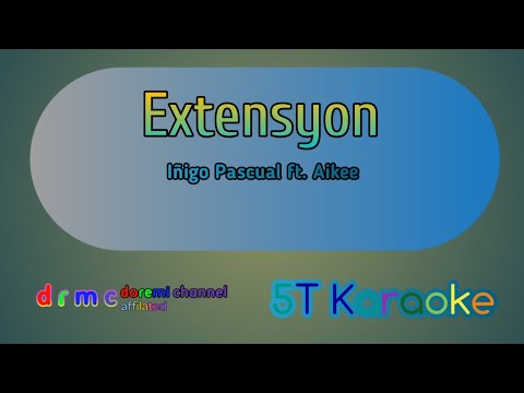 Extensyon - Iñigo Pascual ft. Aikee Karaoke/Instrumental🎤