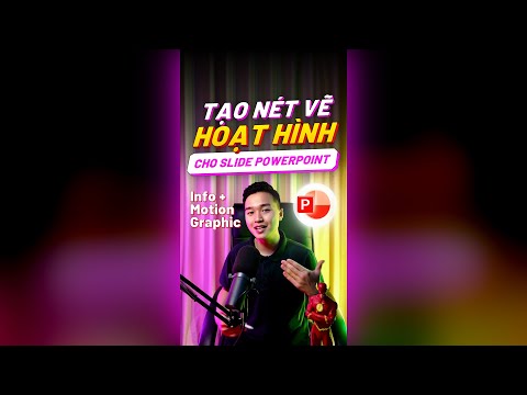 Hướng dẫn tạo nét vẽ Hoạt hình bằng tính năng Sketch Powerpoint 365 cho Slide Infographic | 9Slide
