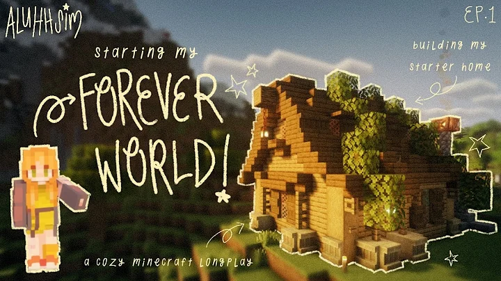 fall asleep while i start a new minecraft world!🌳🌾🐈‍⬛ longplay with commentary EP.1