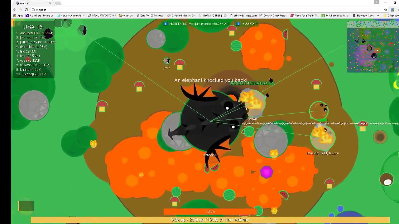 mope.io - Black Dragon 2nd Time 35m score