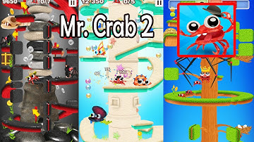 Mr. Crab 2: First 10Mins  Gameplay Jungle (iOS & Android By Illusion Labs)