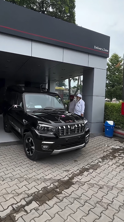 New Scorpio classic s11 delivery 🎁🎉🥳🚚  #motivationalvideo #scorpio #scorpios11 #shorts #blackscorpio