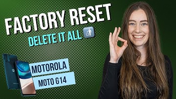 Motorola moto g14 - How to reset to factory settings • 📱 • 🅧 • ⏬ • | Tutorial
