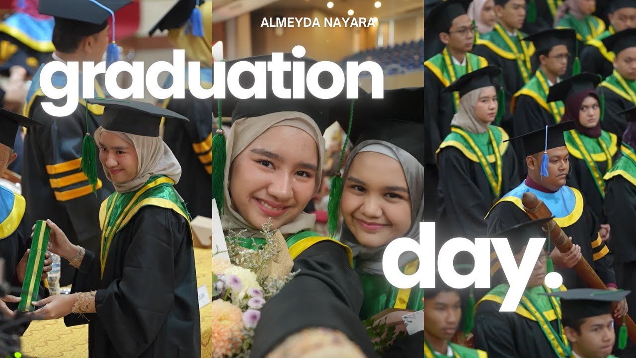 GRADUATION MOMENT! Almeyda Nayara Lulus SMA 🎓❤️