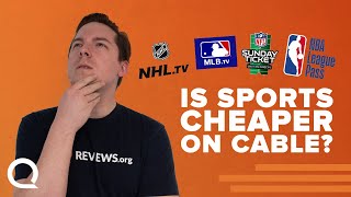 If you’re only keeping your cable or satellite subscription for the
sports, it’s time to do some math. today we'll look at top 4 sports
in us: footba...